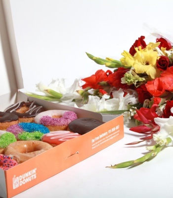 Donuts with Flowers