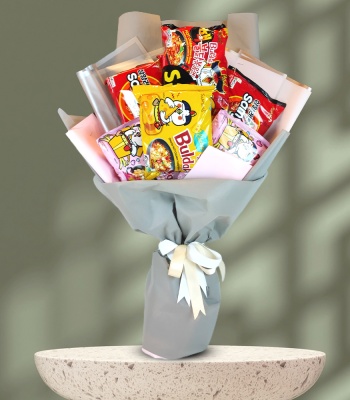 Mix Buldak Noodle Bouquet