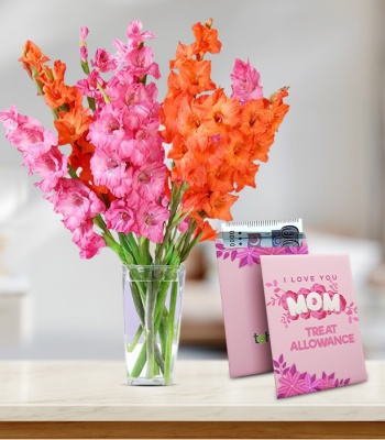 Mother's Day Flower and Gift Set