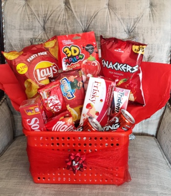 Snack Basket - Red