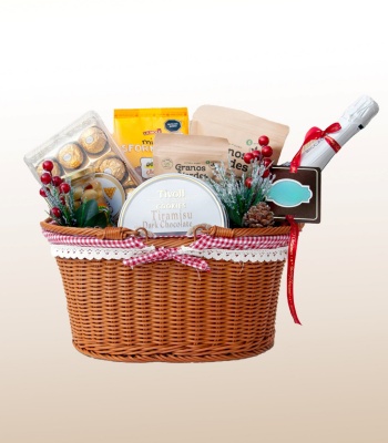 Christmas Gift Basket - At Home