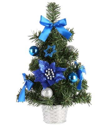 Blue Christmas Tree - Mini