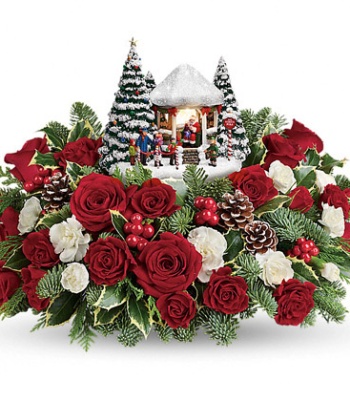 Christmas holiday centerpiece