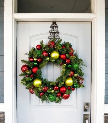 Christmas Wreath Front Door Decoration