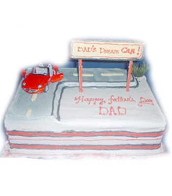 Father's Day Cake - Dream Car