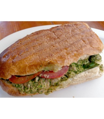 Garden Pesto Panini