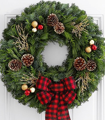 Holiday Artificial Wreath