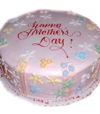 Mother's Day Round Cake