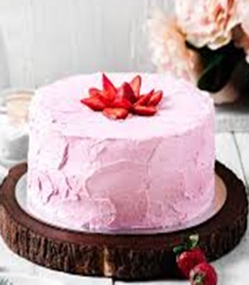 Strawberry Cream Cake