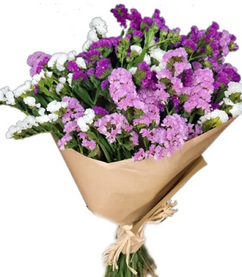 Country Bouquet With Statices