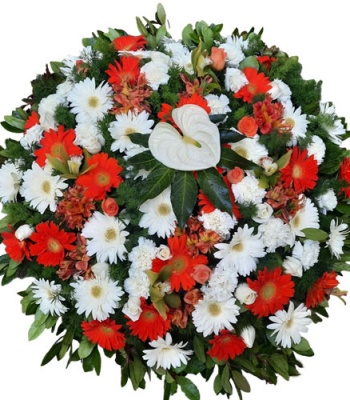 Funeral Flowers Wreath