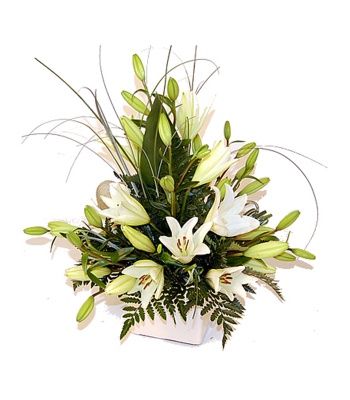 Lily Flower Basket