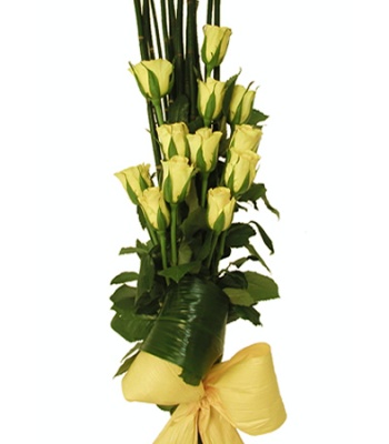 Yellow Rose Flower Bouquet