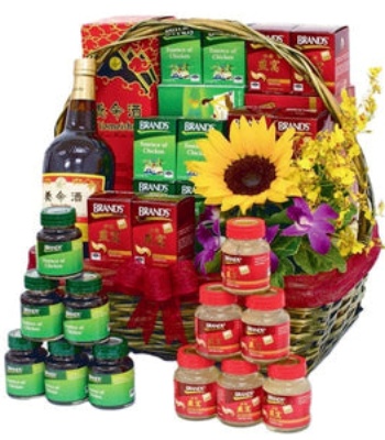 Food and Flower Hamper