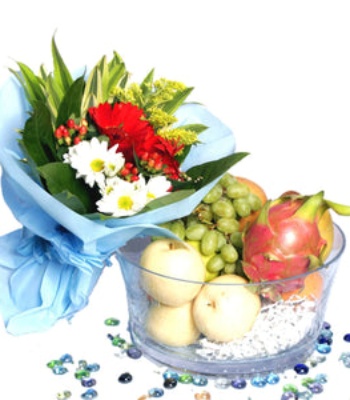 Fruit and Flower Hamper