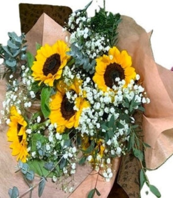 Sunflowers Bouquet - 5 Stems