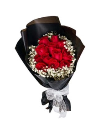 Valentine's Day Red Roses - 12 Stems