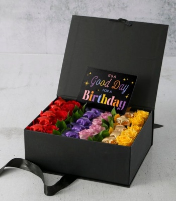 Birthday Chocolate and Roses