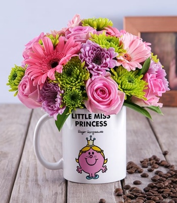 Flowers In Little Miss Princess Mug