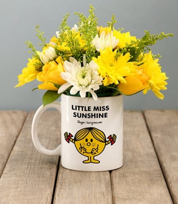 Flowers In Little Miss Sunshine Mug