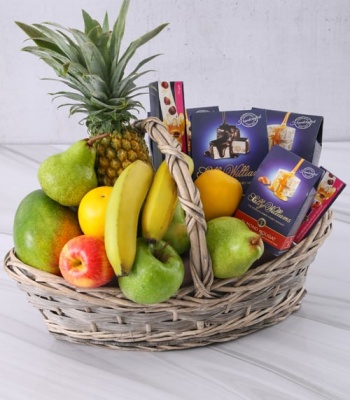 Fruit Basket with Nougat Treats