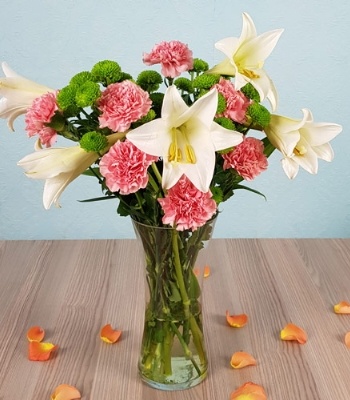 Lilies And Carnations