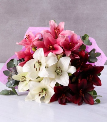 Lily Flower Bouquet