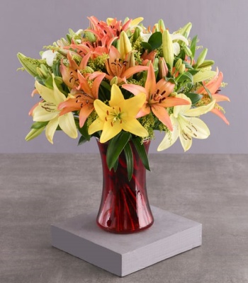 Lily Flowers Arrangement