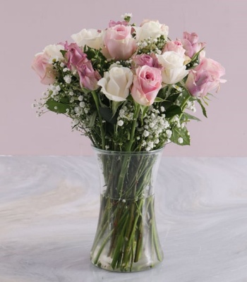 Pastel Mix Rose Arrangement