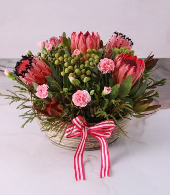 Pink Protea Arrangement