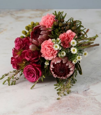 Pink Protea Bouquet