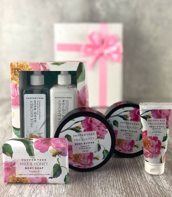 Spa Gift Basket -  Milk & Honey Fragrance