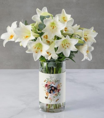 St Joseph Lily in Vase