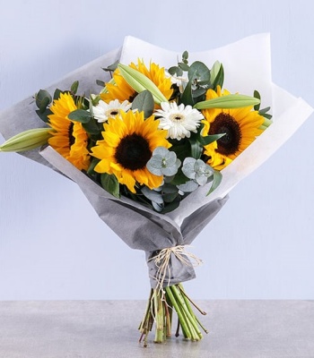 Sunflower And Gerbera Bouquet