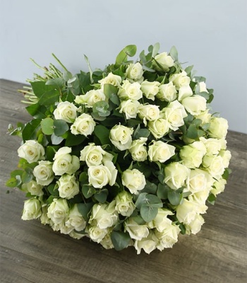 White Rose Bouquet