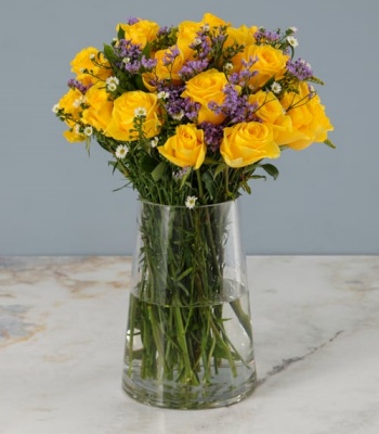 Yellow Roses Arrangement