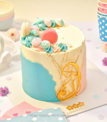 Baby Shower Cake - 1.4KG (3LBS)