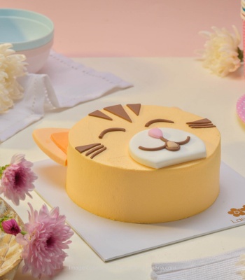 Birthday Cake - 500g (1.1 LBS) - Cat Design