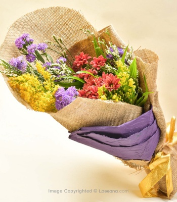 Daisy And Chrysanthemums Flower Bouquet