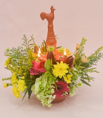 Festive Floral Arrangement