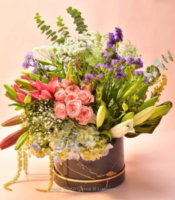 Mix Flower Basket