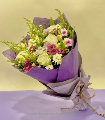 Roses And Chrysanthemums Flowers Bouquet