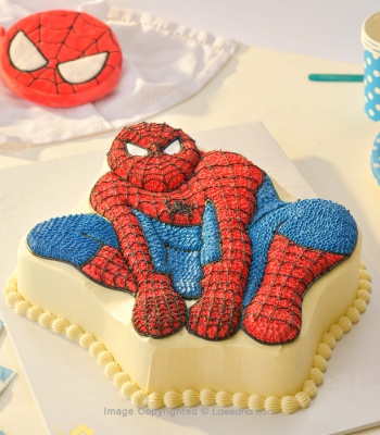 Spider-Man Cake 1.5kg (3.3lbs)