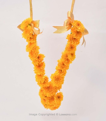 Yellow Chrysanthemums Garland