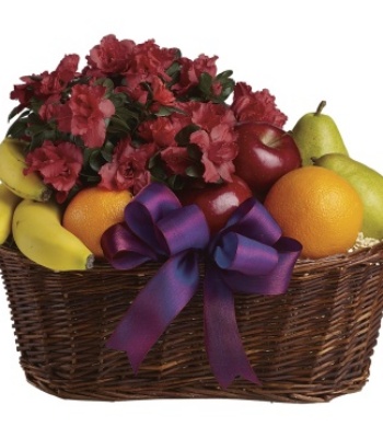 Fruits and Flowers Basket