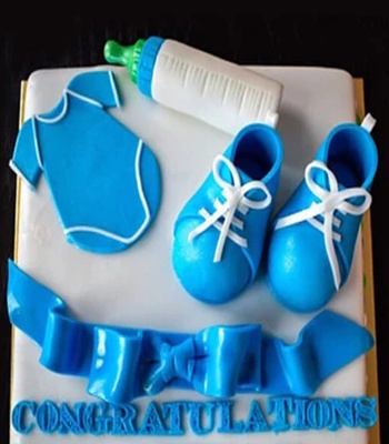 Baby Shower Cake Congrulations - 2kg