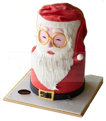 Santa Claus Christmas Cake