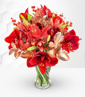 Amaryllis Flower Bouquet