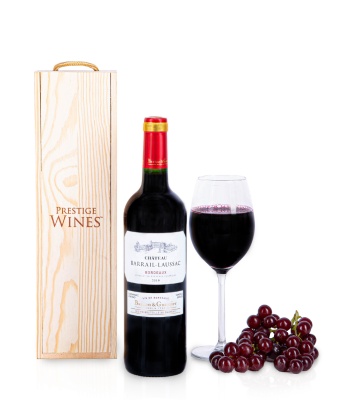 Chateau Barrail Laussac Bordeaux Wine Gift Box