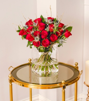 Christmas Red Roses